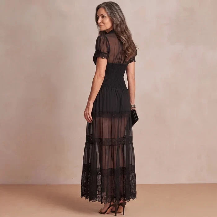 Sofia | Maxi en Dentelle Transparente