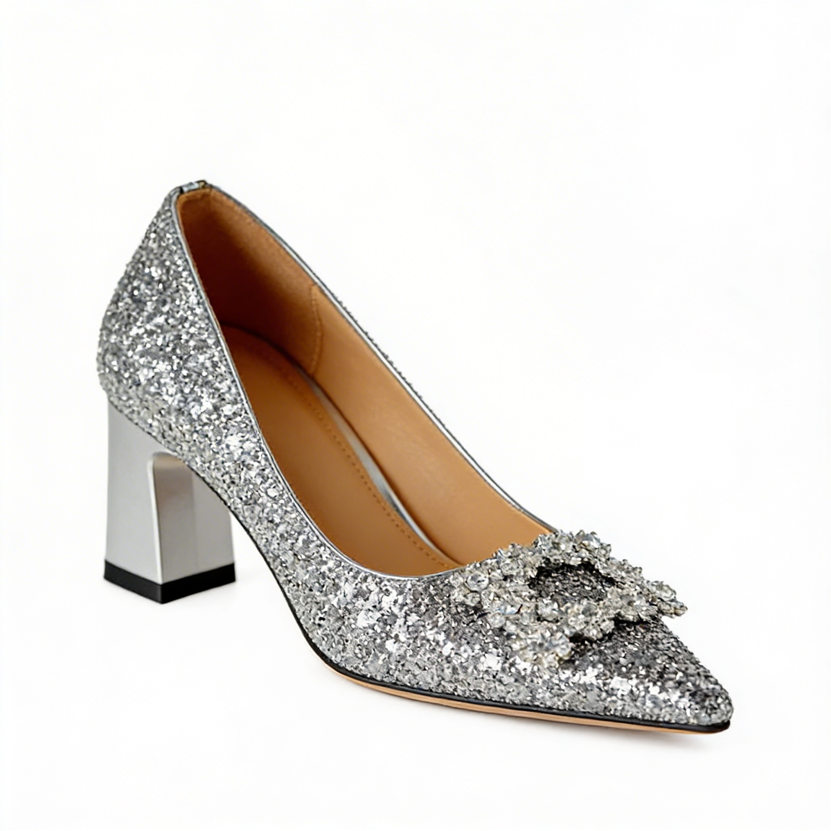 Magdalena | Chaussures orthopédiques en brocart