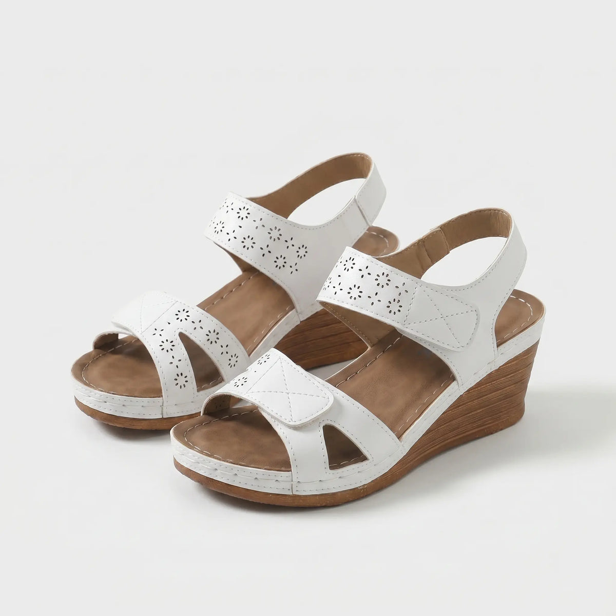 Prudy | Sandales Compensées Rembourrées