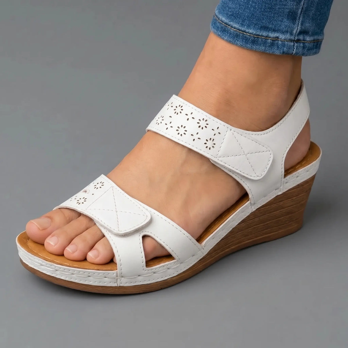 Prudy | Sandales Compensées Rembourrées