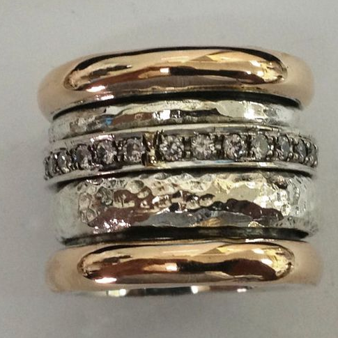 Anna | Bague Vintage Martelée