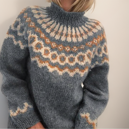 Olivia | Pull Col Montant Confortable