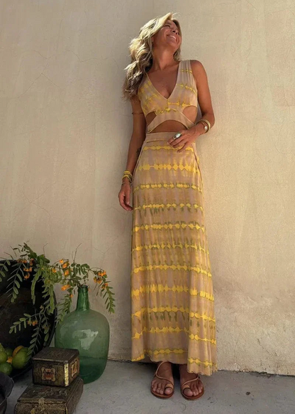 IBIZA | Robe à imprimé tie-dye