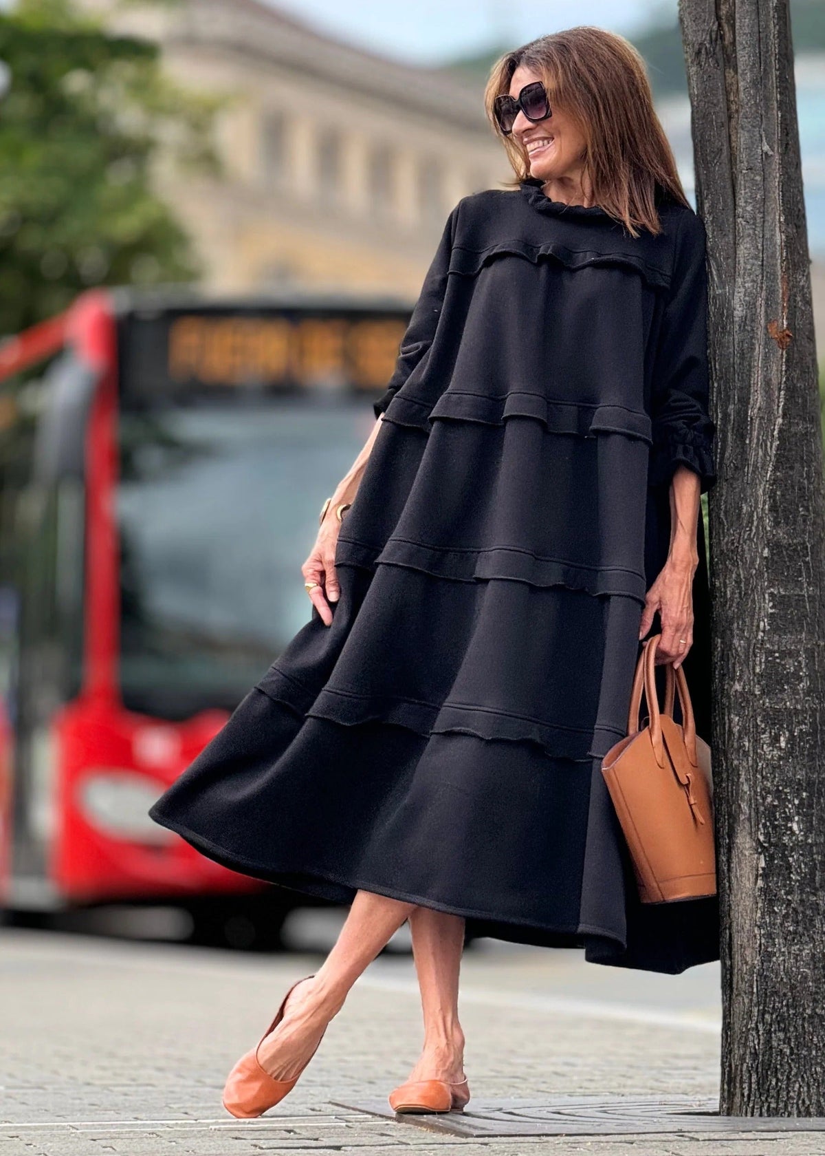 ANNA | Robe midi design