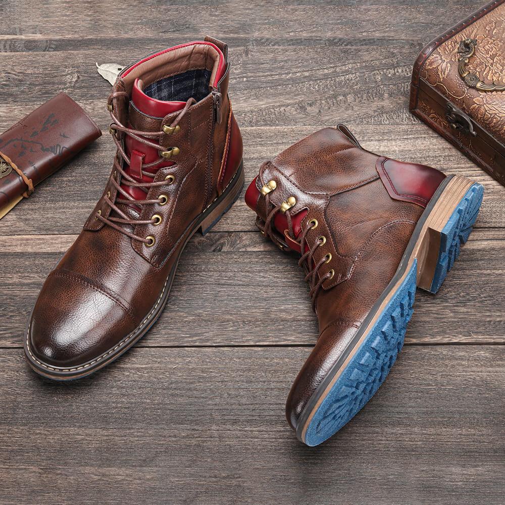 ETHAN | Bottines Oxford en cuir artisanal