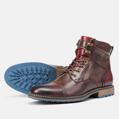 ETHAN | Bottines Oxford en cuir artisanal
