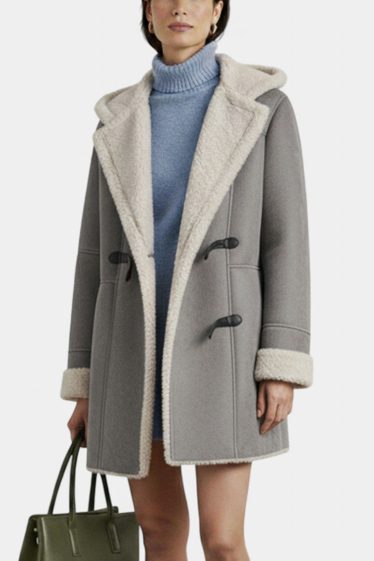Katja | Manteau à Capuche Décontracté et Élégant pour l'Hiver
