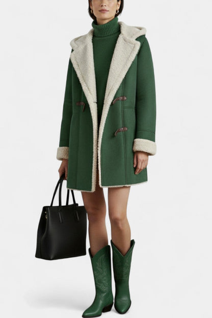 Katja | Manteau à Capuche Décontracté et Élégant pour l'Hiver