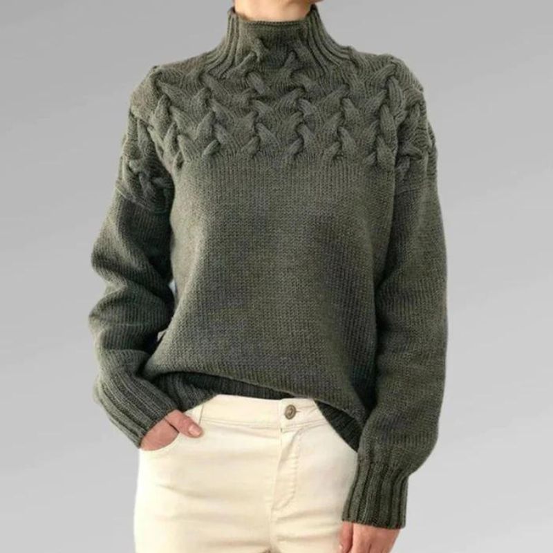 Erika | Pull Col Montant