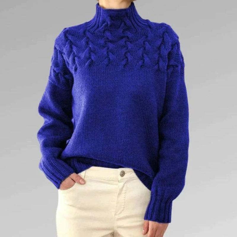Erika | Pull Col Montant