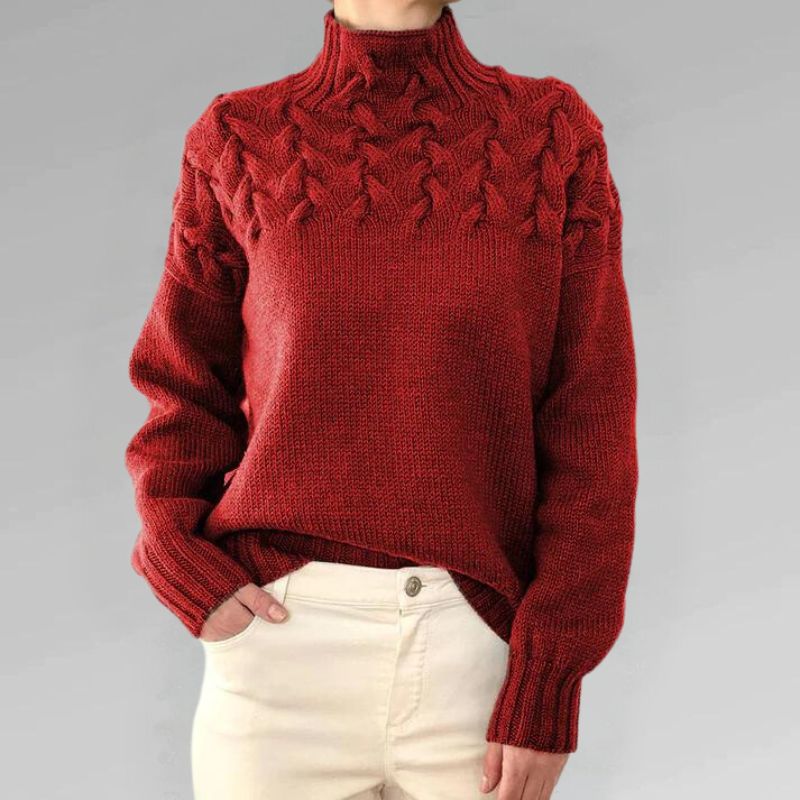 Erika | Pull Col Montant