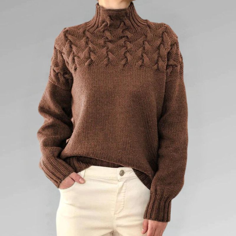 Erika | Pull Col Montant
