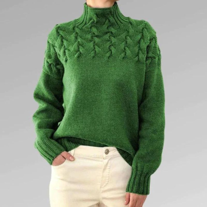 Erika | Pull Col Montant