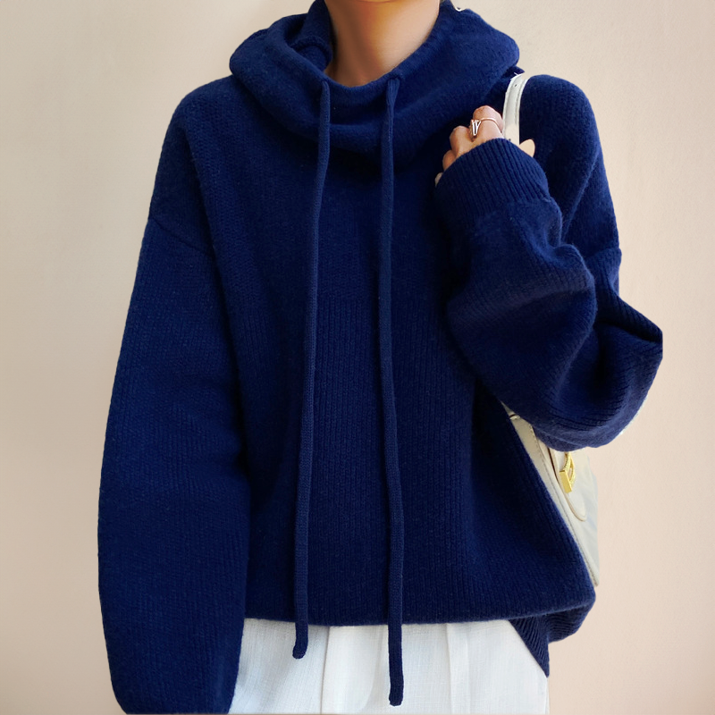 Charlotte | Pull Col Roulé en Laine Mérinos