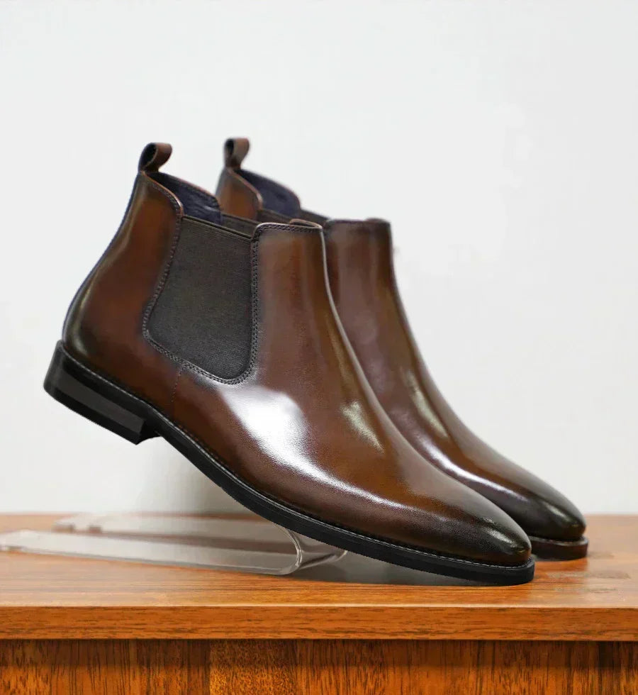 Percival | Bottines Chelsea en Cuir