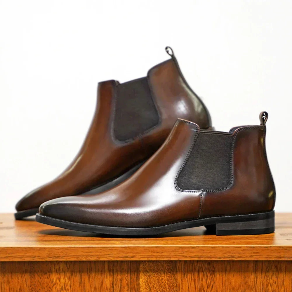 Percival | Bottines Chelsea en Cuir