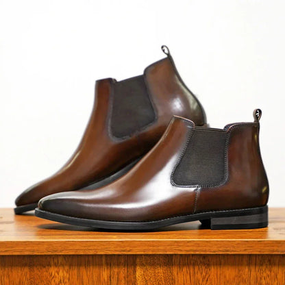 Percival | Bottines Chelsea en Cuir