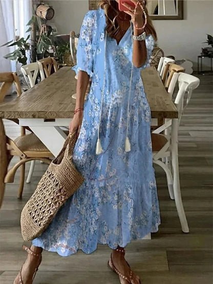 LUNA | Robe bohème à la coupe flatteuse