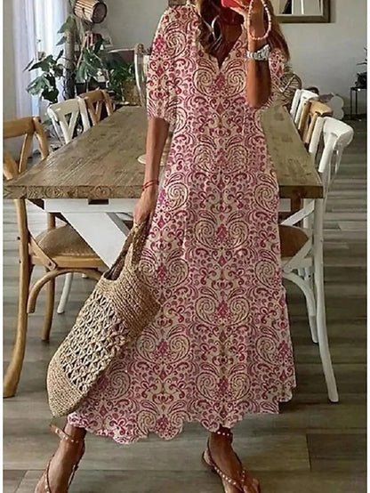 LUNA | Robe bohème à la coupe flatteuse