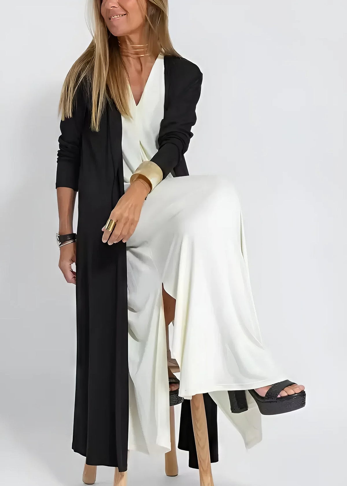 NATALIA | Élégante robe longue