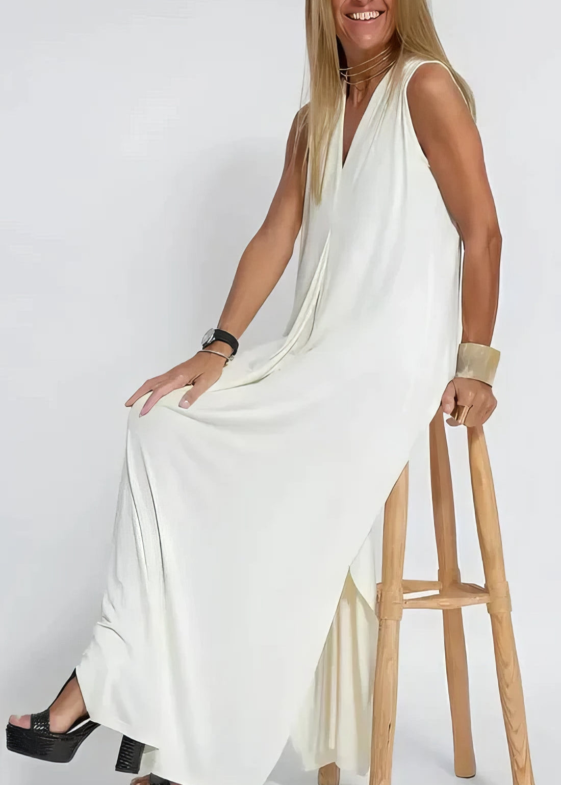 NATALIA | Élégante robe longue