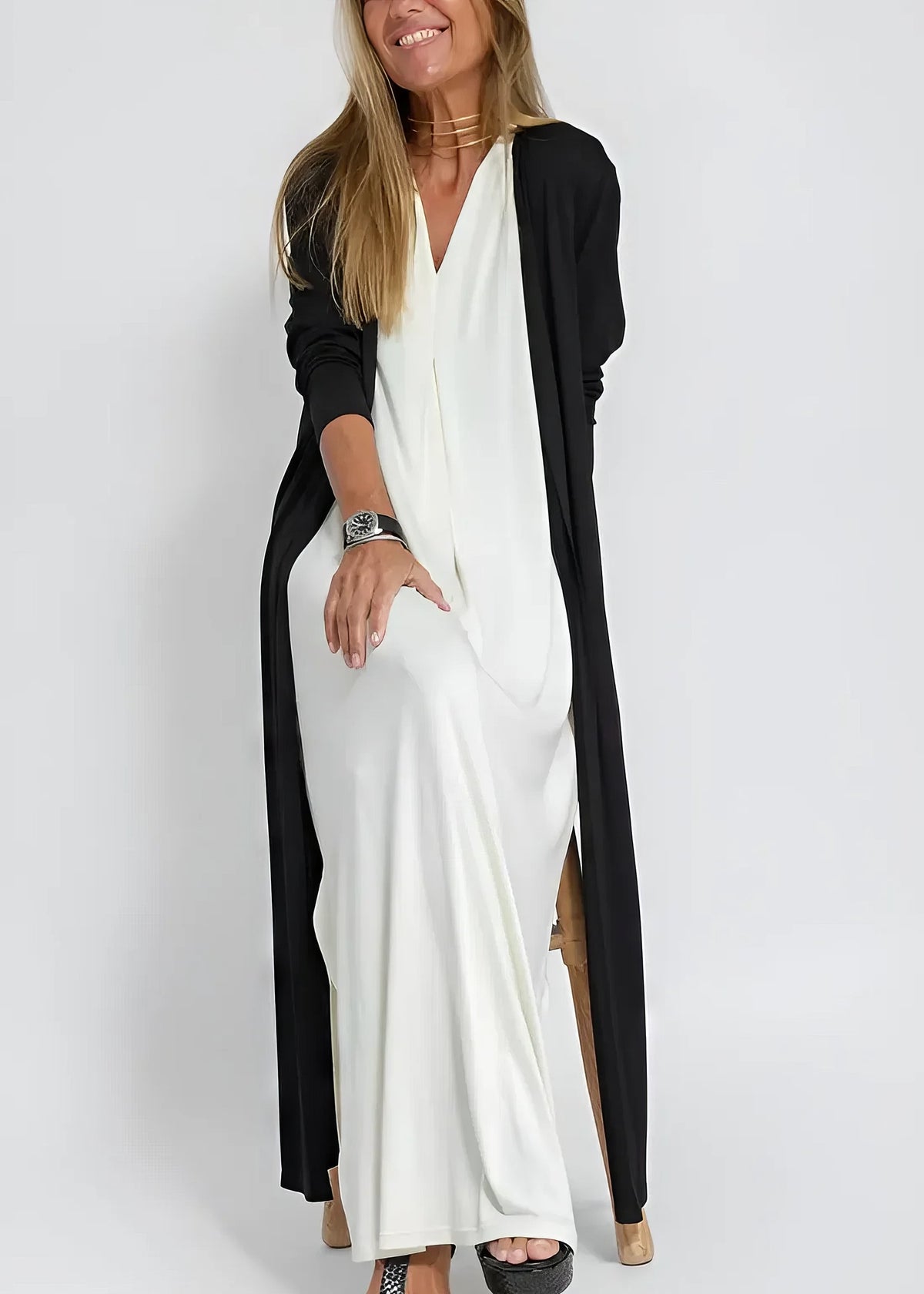 NATALIA | Élégante robe longue