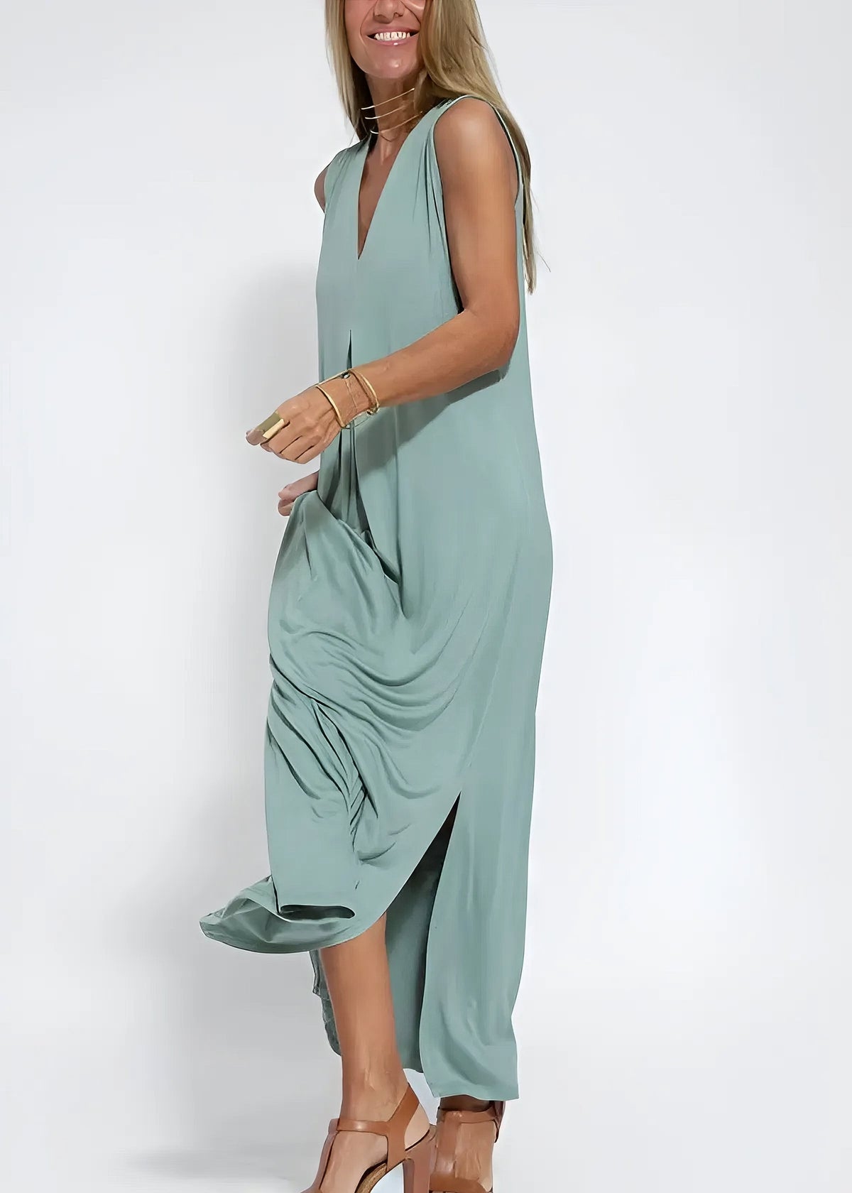 NATALIA | Élégante robe longue