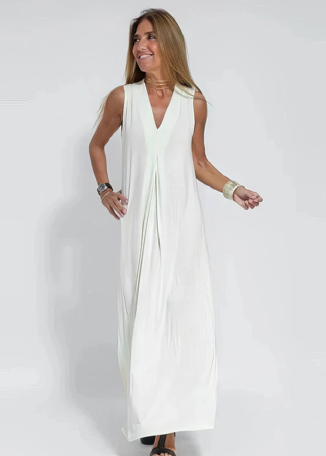 NATALIA | Élégante robe longue